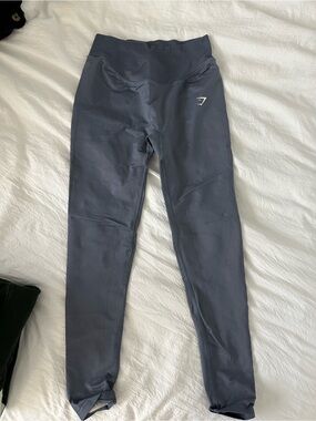 Gymshark Navy High-Rise Performance Leggings